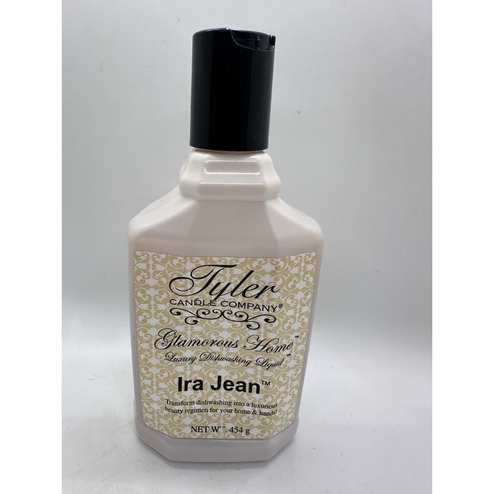 Tyler Candle Co Ira Jean Dish Soap Glamorous Home 16 oz New‎ No Seal